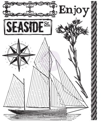 Акриловый штамп от Prima - Seashore Clear Stamp 1
