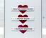 Лезвие My Favorite Things - Die-namics Hearts in a Row - Vertical