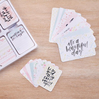 Набор карточек Project Life by Becky Higgins - Core Kit - Inspire, 616 штук