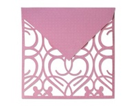 Ножи от Sizzix - Thinlits Plus Die Set 12PK - Envelope, Square, Конверт с ажурным квадратом