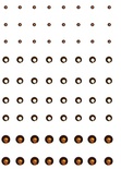 Клеевые кристаллы Want2Scrap - Rhinestones - Brown, 72 штуки