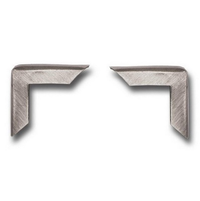 Набор металлических уголков 7 Gypsies - Antique Silver, 4 штуки