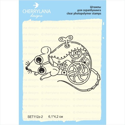 Штампы от Cherrylana - Мышь, 6,1х4,2 см