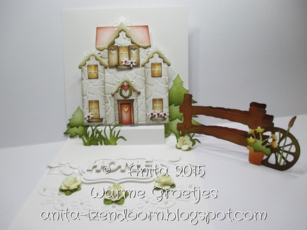 Ножи от Elizabeth Craft Designs - Holiday House - Новогодний домик