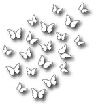 Нож для вырубки от Memory Box -  DIES- Peaceful Butterfly Wings