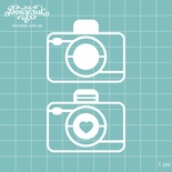 Чипборд от Вензелик - Набор фотоаппаратов, размер: 4 x 5 cм