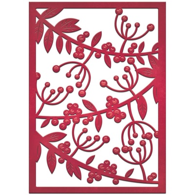 Ножи от Spellbinders – Mistletoe Card Front