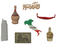 Набор декоративных пуговиц Dress It Up - Italy