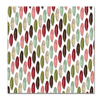 Лист бумаги от Pretty Little Studio - Paper Feather Diecuts