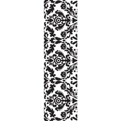 Резиновый штамп Hampton Art - Flourish Border, на деревянном блоке