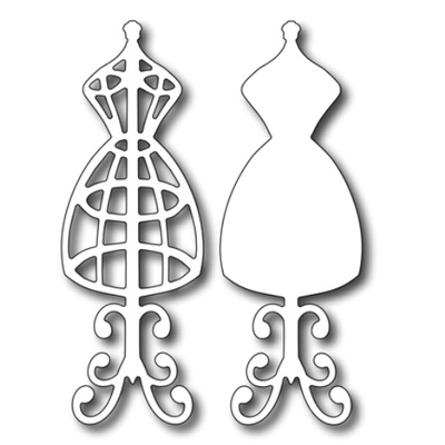 Лезвие Frantic Stamper - Cutting Die - Vintage Dress