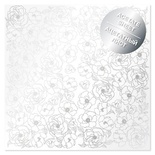 Ацетатний аркуш з фольгуванням Silver Pion, ТМ Фабрика Декору