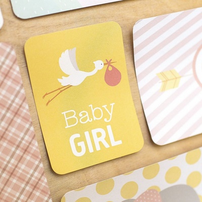 Набор карточек Project Life by Becky Higgins - Value Kit - Lullaby Girl, 120 элементов