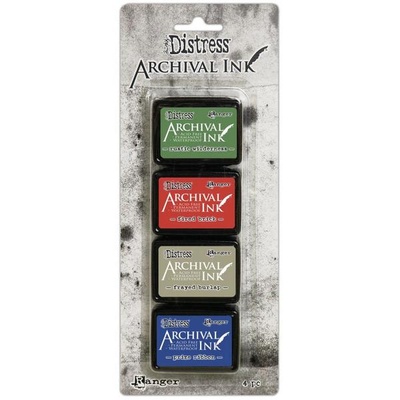 Набор архивных чернил Ranger - Distress - Mini Archival Ink Pads - Kit 6