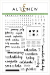 Штампы от Altenew - 365 Stamp Set