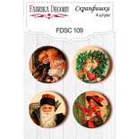 Набор скрапфишек Фабрика Декору из 4 шт FDSC 109