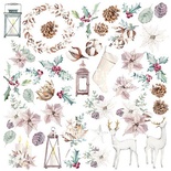Лист с картинками для вырезания Winter Love Story, TM Fabrika