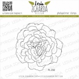 Акриловый штамп Lesia Zgharda Зворушлива троянда FL232