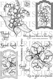 Набор акриловых штампов от Flourishes - Botanical Bookplates Vol. 2