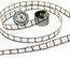 Декоративная лента в виде кинопленки от Tim Holtz - Film Strip Ribbon