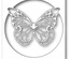 Лезвие от Memory Box - Chantilly Butterfly Collage craft die