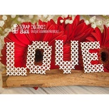 Чипборд ScrapBox - Надпись Love под вышивку Hi-342