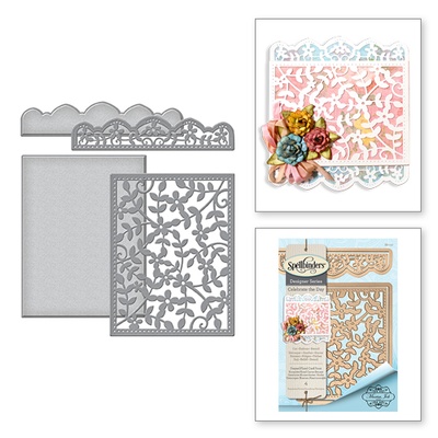 Ножи от Spellbinders – Framed Floral Card Front