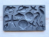 Молды от IOD - Sea Shells 6x10 Decor Moulds™, 15x26 см
