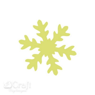 ДЫРОКОЛ ФИГУРНЫЙ 5СМ СНЕЖИНКА, TM dpCraft (Dalprint)