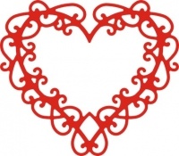 Лезвие Celtic Heart от Cheery Lynn Designs