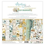 Набор скрапбумаги Mintay Papers by Karola - Old Manor, 30х30 см, 12 листов, двусторонняя