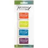 Набор архивных чернил Ranger - Wendy Vecchi - Mini Archival Ink Pads - Kit 6