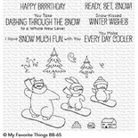 Акриловый штамп My Favorite Things - BB Ready, Set, Snow