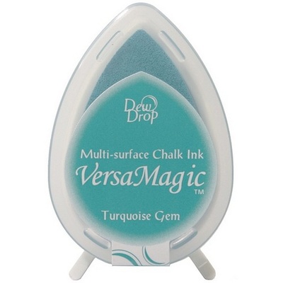 Чернила для штампинга Tsukineko - VersaMagic Dew Drops Turquoise Gem