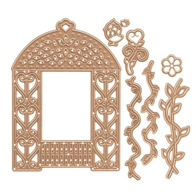 Нож для вырубки от Spellbinders - Victorian Garden Floral Gazebo