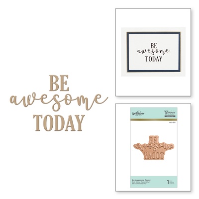 Пластины для фольгирования от Spellbinders - Be Awesome Today
