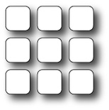 Нож для вырубки от Poppystamps - Clever Keypad