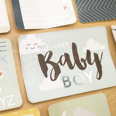 Набор карточек Project Life by Becky Higgins - Value Kit - Little You Boys, 130 элементов