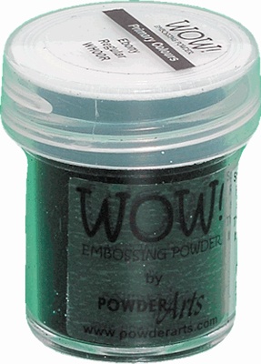 Пудра для эмбоссинга Wow Primary Ebony - Regular, 15 мл