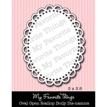 Левие My Favorite Things - Die-namics Oval Open Scallop Doily