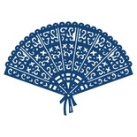 Нож для вырубки от Tattered Lace - Oriental Fan - Восточный веер