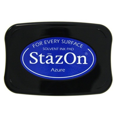 Перманентные чернила Tsukineko - StazOn Pads Azure