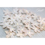 Набор цветов TM Iris - Little flowers бежевые, 15 мм, 30 шт