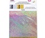 Набор термотрансферных  листов Tulip® Fashion Glitter® Shimmer Transfer Sheets, 22х28 см,  22х28 см, золото и серебро, 4 шт.