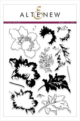 Набор штампов от Altenew - Crown Bloom Stamp Set