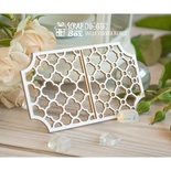 Чипборд ScrapBox - Ажурная решетка Hb-036