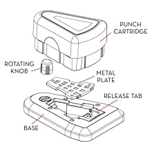 Дырокол для создания салфеток EK Tools - Doily Eyelet