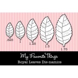 Набор лезвий My Favorite Things - Die-namics Royal Leaves (MFT161)