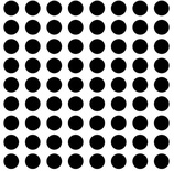 Маска The Crafter's Workshop - Mini Template Circle Grid, 15х15 см