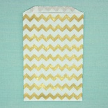 Конвертик White Chevron Middy Bitty Bags, размер 12,07х19,05 см, 1 шт.